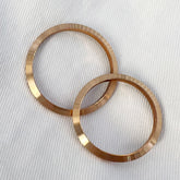 롤렉스 18K 골드 머신 컷 베젤 크기 26mm-41mm 화이트 골드/로즈골드